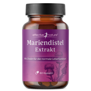 Mariendistel-Extrakt, 60 Kapseln, Vegan