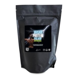 VEGAN-Protein-Pulver mit Matcha, 500 g – Bild 1